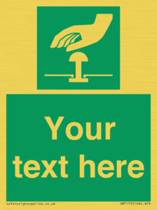 Custom Safe condition: Emergency stop button